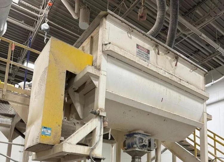 Stainless Steel 200 Cubic Feet Double Spiral Ribbon Blender