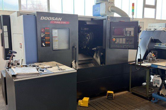 Doosan Siemens 828D Variable Speed PUMA 2100 2 Axis