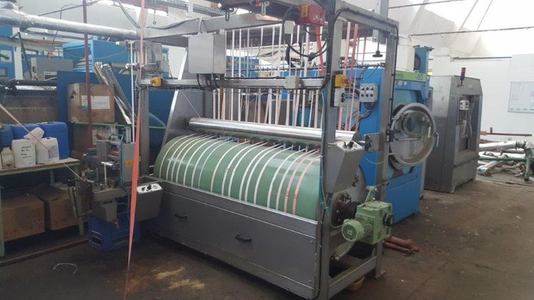 Jakob muller MFR 1C SE/DE, continuous dyeing and finishing line for elastic ribbons