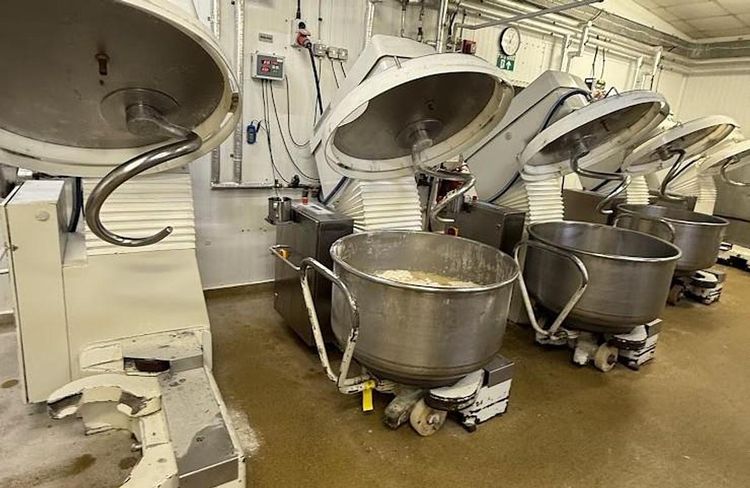 Diosna SP200AF SPIRAL MIXERS