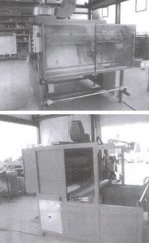 Machtex coating/lamination line, calender, yoc: 1994 – installed but never used, ww: 1.6 m