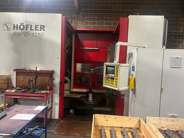 Hofler RAPID 1250 30 RPM/point CNC Gear grinding machine