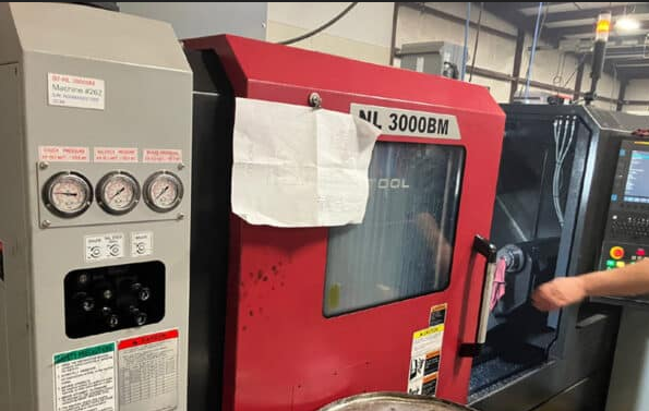 Control Fanuc Series Oi-TF Plus 2,800 RPM Smart Machine Tool NL3000BM/750 2 Axis