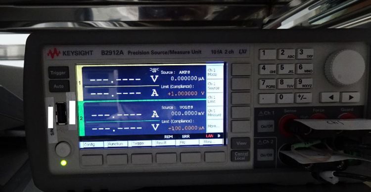 Keysight B2900B/BL test equipment