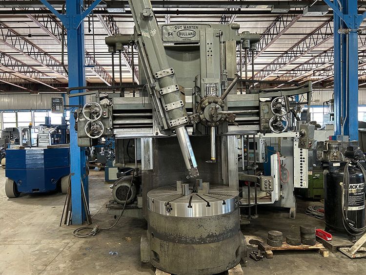 Bullard 54" CUTMASTER HIGH COLUMN Chuck diameter: 54 in