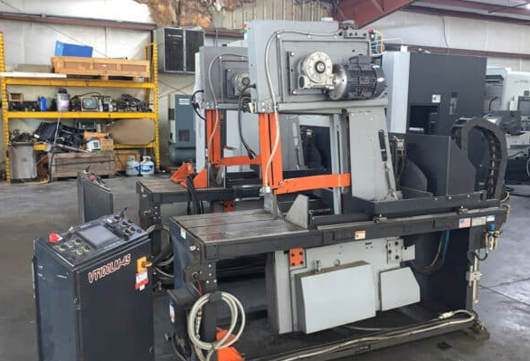 Hem VT100LM-45 Band Saw Control Mounted on Front w/Touch Screen