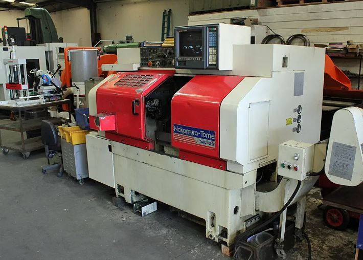 Nakamura Tome Control Fanuc Series 15T 4500 rpm TMC 20L CNC lathe 2 Axis