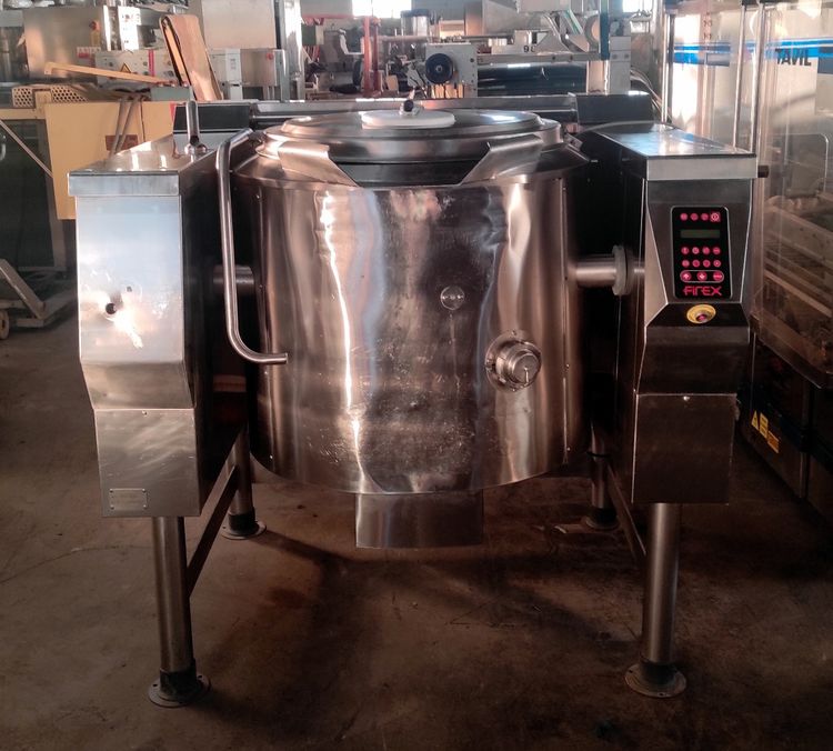 Firex PRIV180M TILTING STEAM BOILING PAN WITH MIXER 180 LITRES