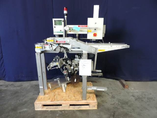 Pagomat 2/080RD Labelling machine with Metronic coder