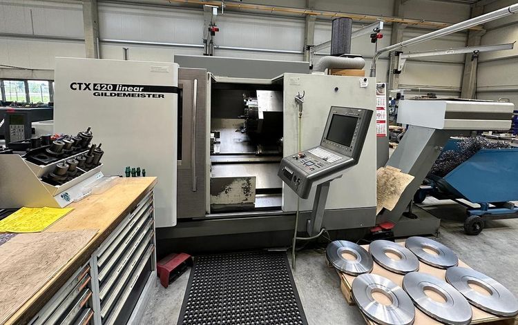 Gildemeister Heidenhain Plus IT 4000 RPM CTX 420 Linear 3 Axis