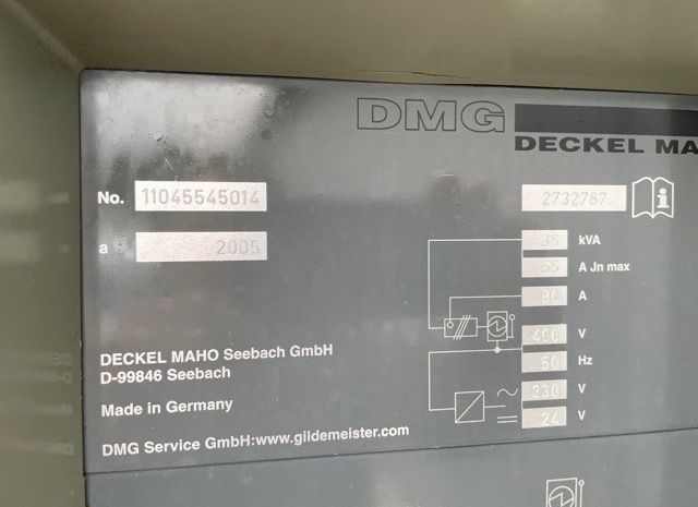 Deckel Maho DMG DMU 50 EVO linear 5-Achsen 5 Axis