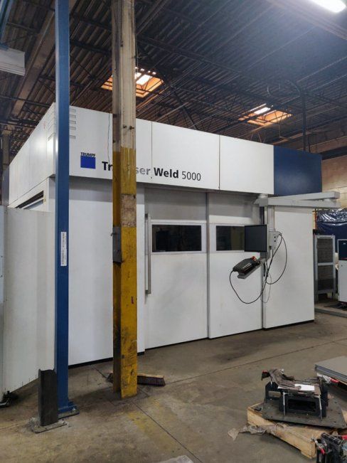 Trumpf TRULASER WELD 5000,6-AXIS ROBOT CNC Control