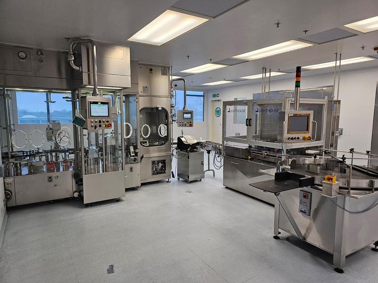 Steriline Vial Powder Filling Line