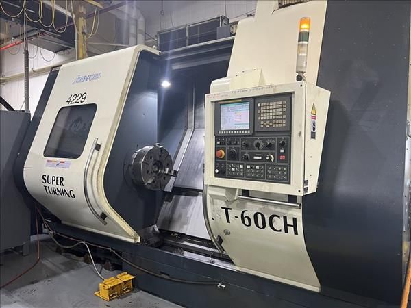 Johnford Fanuc Oi-TD CNC Control 1400 RPM ST-60CH 2 Axis