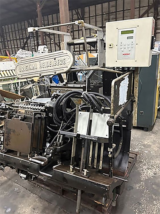 Heidelberg SB Cylinder