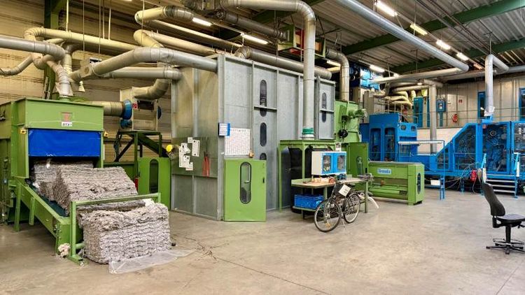 Autefa, Dilo, Spinnbau, Temafa Complete needle punching line