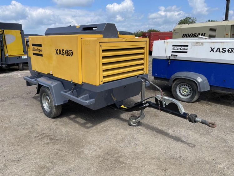 Atlas Copco XAS 186 396 cfm @ 7 ba