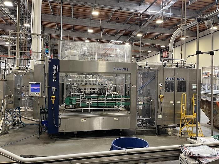 Krones Beverage Can Filling Line