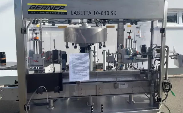Gernep Labetta 10-640 3SK, Self Adhesive Labeler (