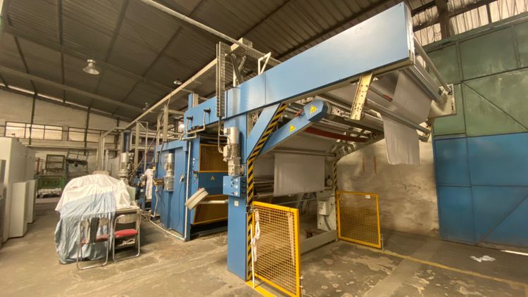 Mahlo, Monfongs 868 1900 working width Sanforize machine with Mahlo. Perfect condition. Low running hour
