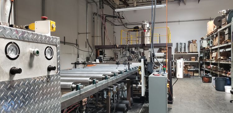 Davis Standard 6” 350 HP PET Sheet Extrusion Line