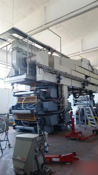 Padane, Schiavi ARIES, Flexo central drum printing press 6 1450 mm
