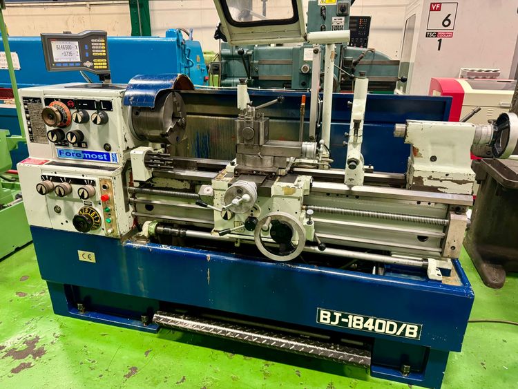 BSA Gap Bed Lathe with Anilam DRO 1600rpm. FOREMOST BJ-1840D/B