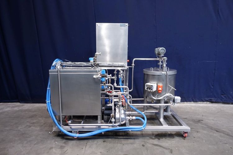 Cream pasteurisation unit