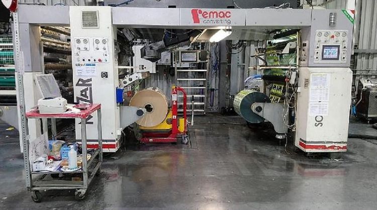 Remac Solventless Lamination Coater Converting Machine