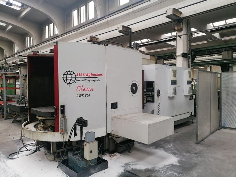 Heckert, Starrag CWK 800  4 Axis