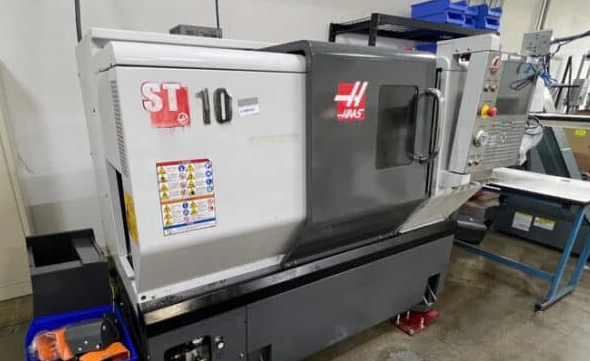 Haas CNC CONTROL 6,000 RPM ST-10 Chucker Lathe 2 Axis