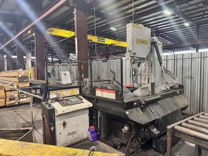 HydMech V25APC Band Saw Automatic PLC control