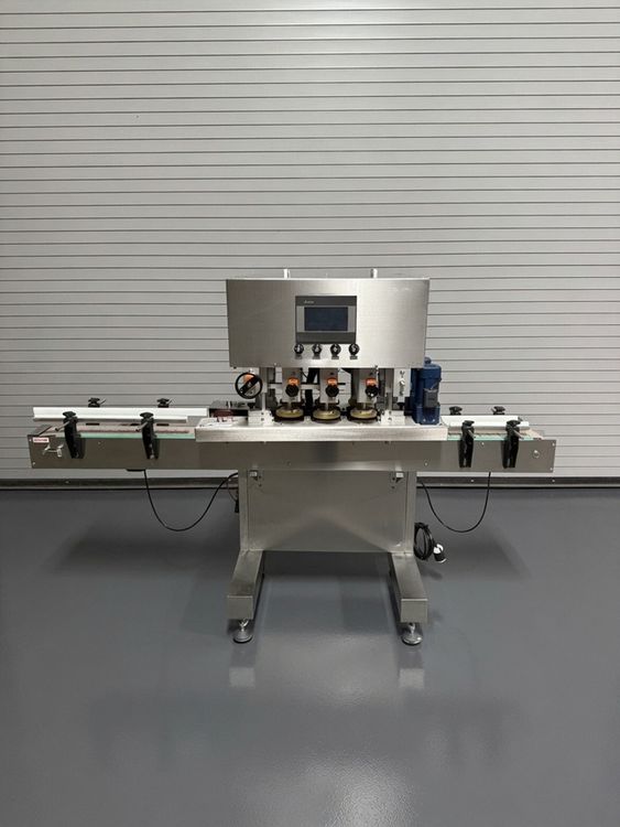 GX-200 6 Quill Automatic Inline Bottle Cap Torquer Tightener