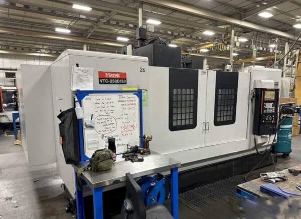 Mazak VTC-250/50D 3 Axis