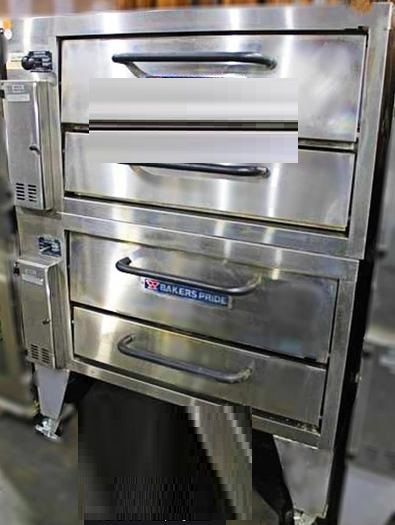 2 Baker's Pride 251 DOUBLE STACK PIZZA OVEN GAS