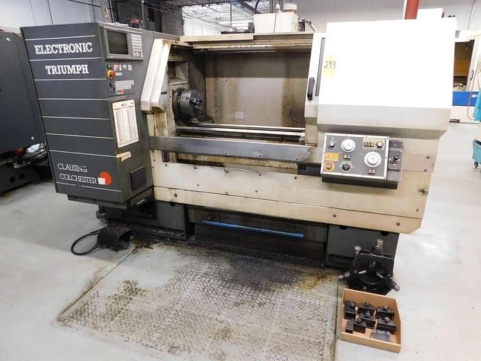 Clausing Colchester Fanuc 20T CNC Control Variable ELECTRONIC MASTIFF 2 Axis
