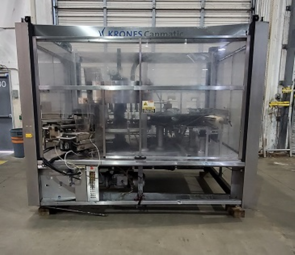 Krones Canmatic 32, 32 Station Hot Melt Glue Labeler