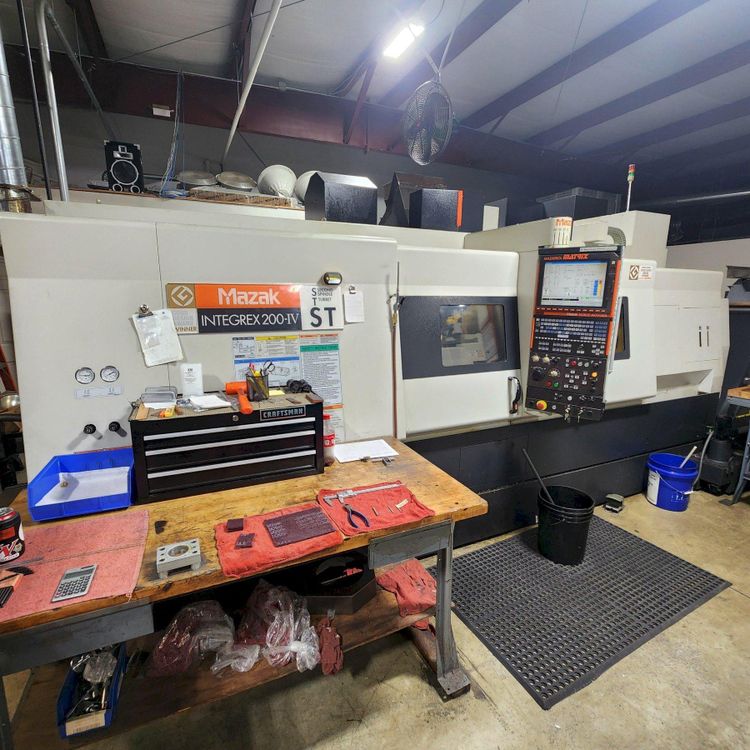 Mazak Mazatrol Matrix 5000 RPM INTEGREX 200-IV-ST 6 Axis