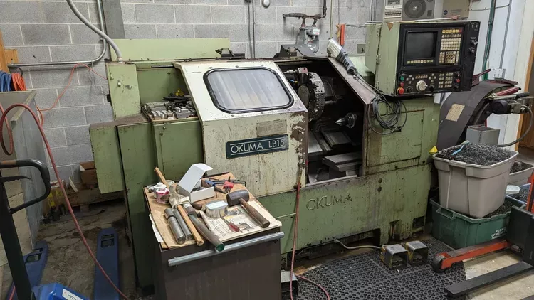 Okuma CNC Control 4200 RPM LB15 2 Axis