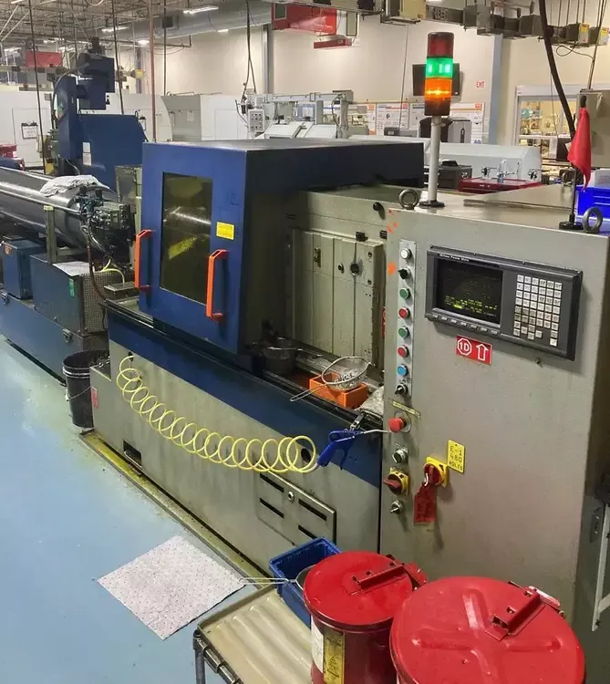 Tornos CNC CONTROL Variable Speed SAS16.6 Multi-Spindle Screw Machine 2 Axis