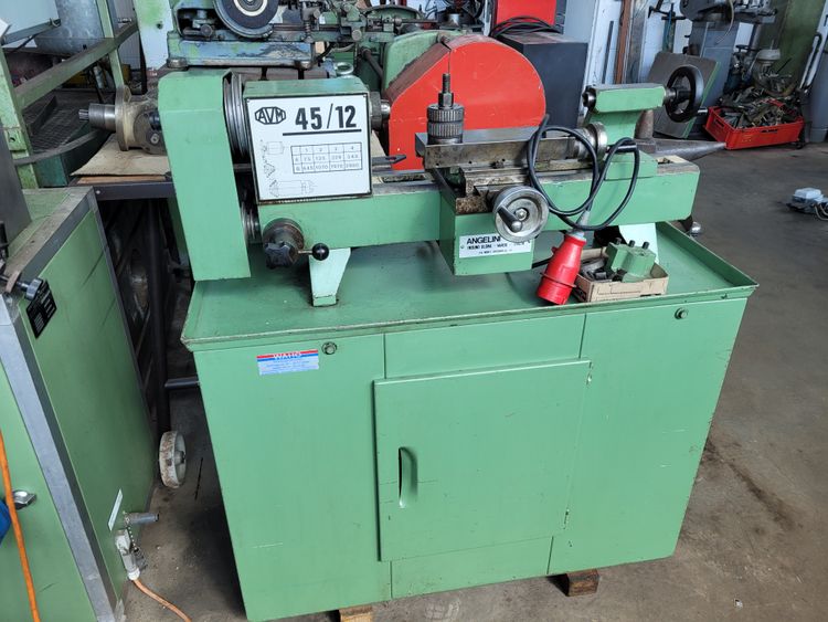 AVM Angelini Engine lathe 2980 rpm AVM ANGELINI type 45/12