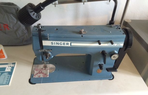 Singer 20U twin needle clamp - Leather Sewing Machines 