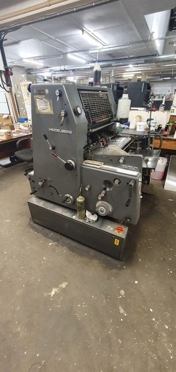 Heidelberg GTO 52 + Numbering 360 x 520mm