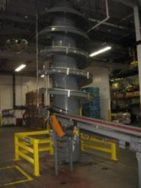 Ambaflex SV-400-1300, Spiral Case Incline Conveyor