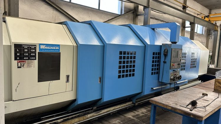 Wagner SIEMENS 840SL 1200 RPM WDR 1000 CNC 2 Axis