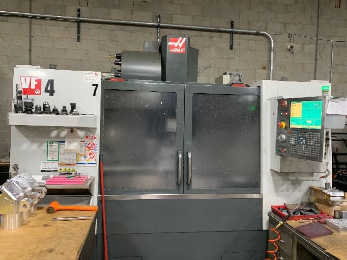 Haas VF-4	Haas Control 3 Axis