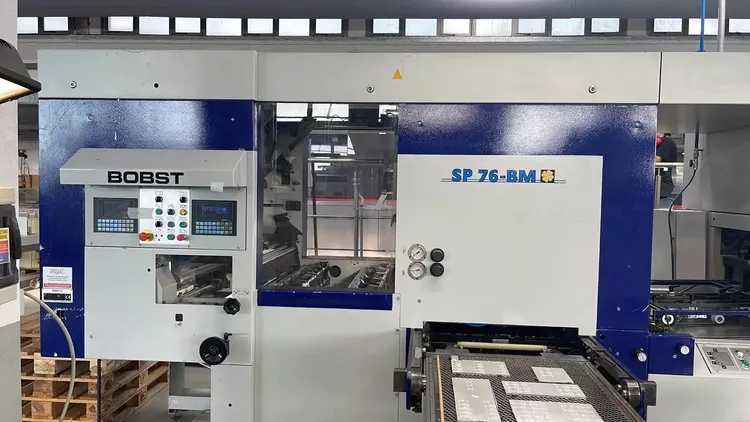 Bobst SP 76 BM Foilmaster