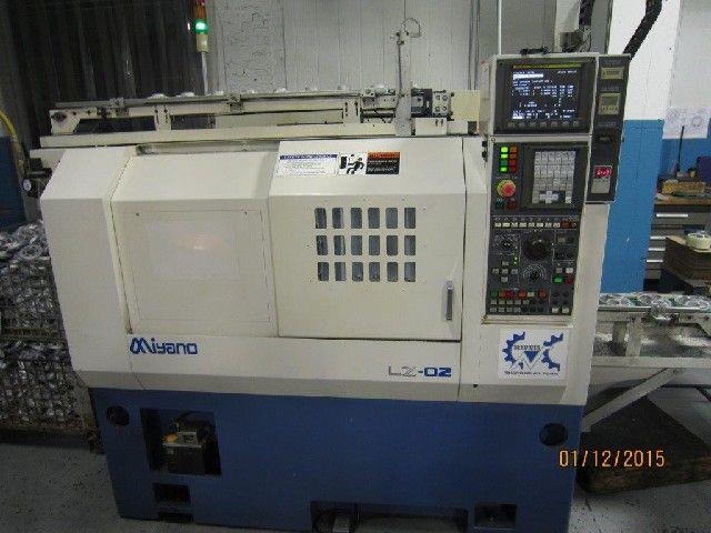 Miyano Fanuc 21iT CNC Control Max. 4000 rpm LZ-02 2 Axis