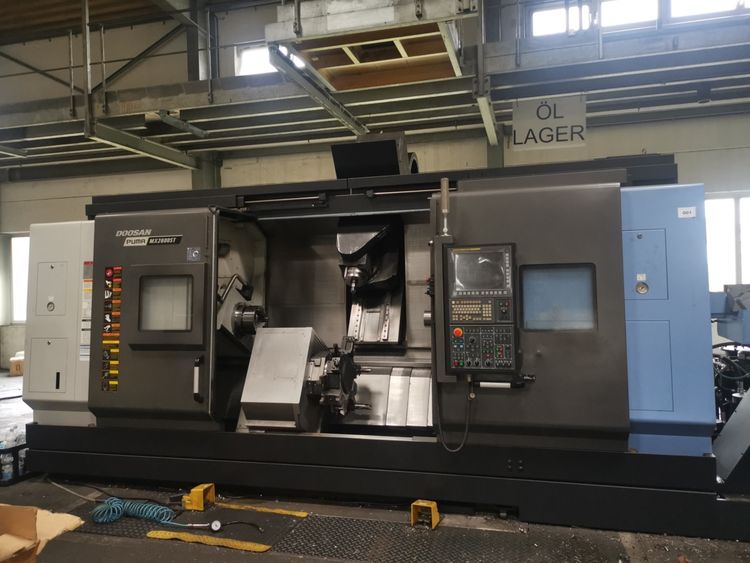 Doosan Fanuc 31i-B CNC 4000 rpm PUMA MX 2600 ST 2 Axis