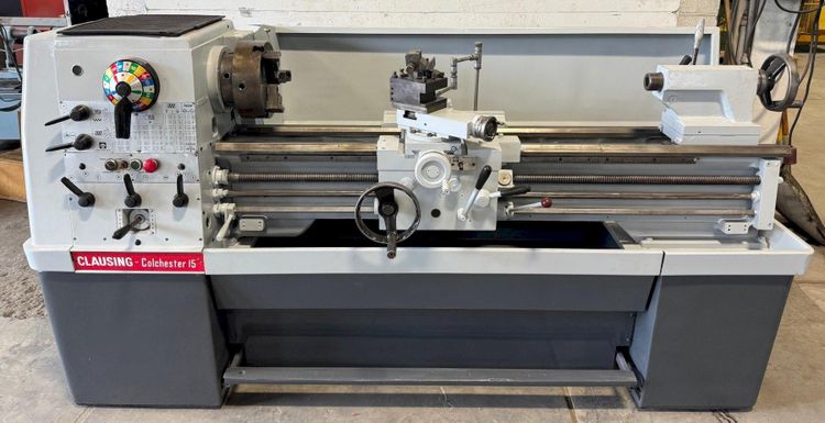 Clausing Colchester Engine Lathe 2000 rpm (16) 15"